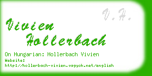 vivien hollerbach business card